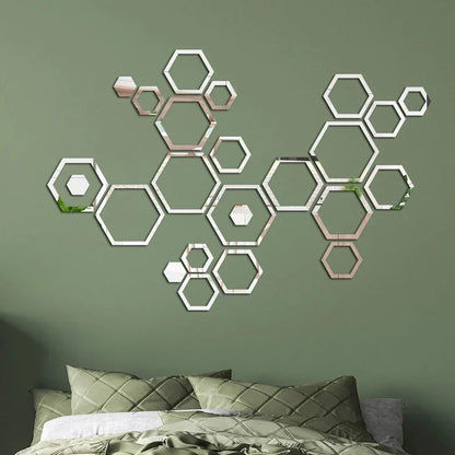 Hexagonal  Wall Sticker