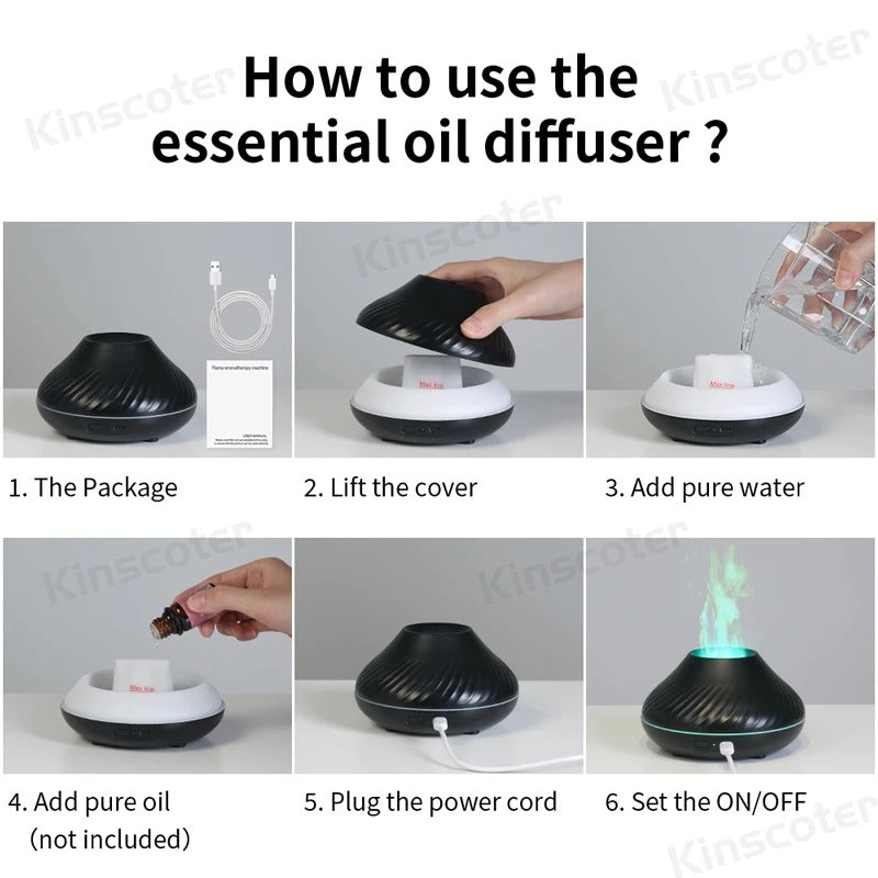 Flame Aroma Diffuser